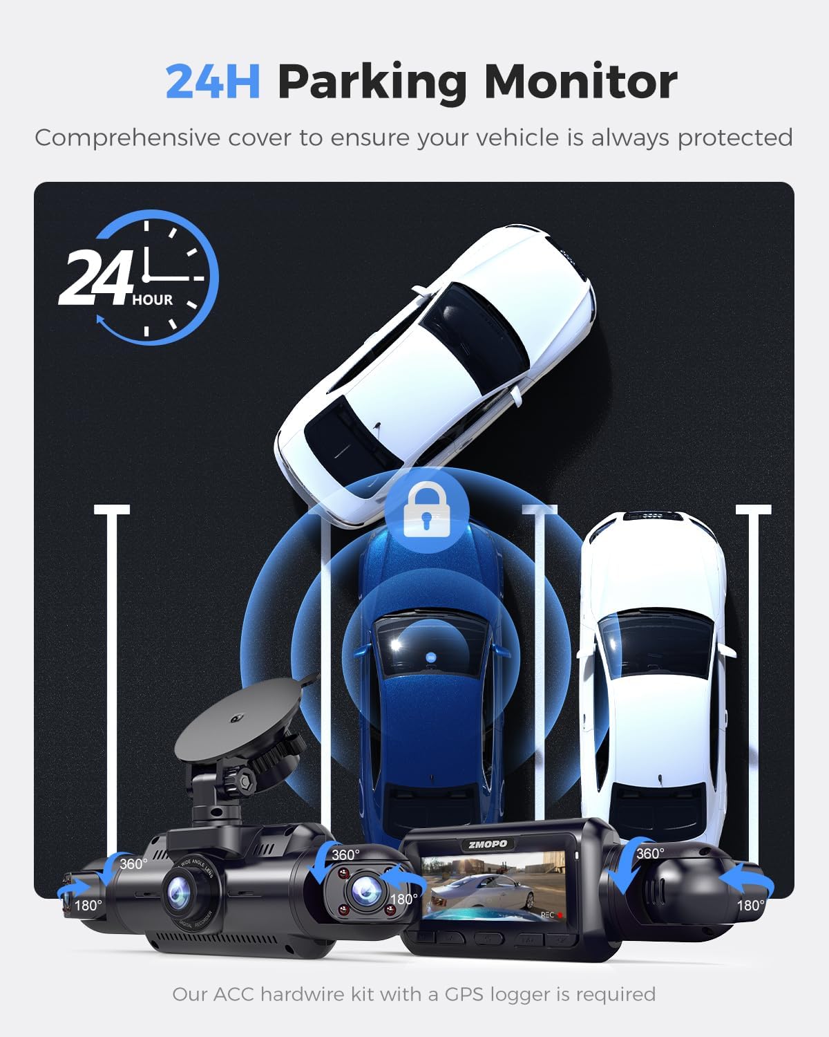 ZMOPO D88-PRO Dash Cam