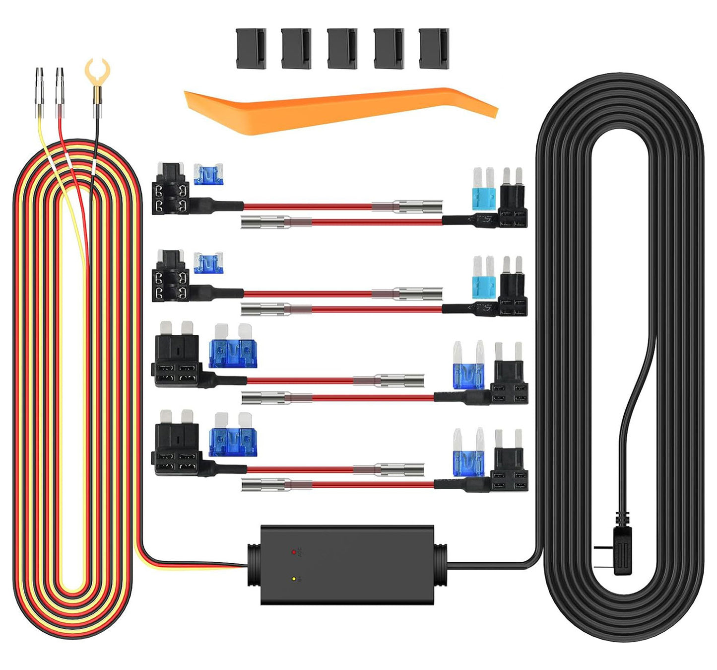 ZMOPO Hardwire Kit for D435 Dash Cam