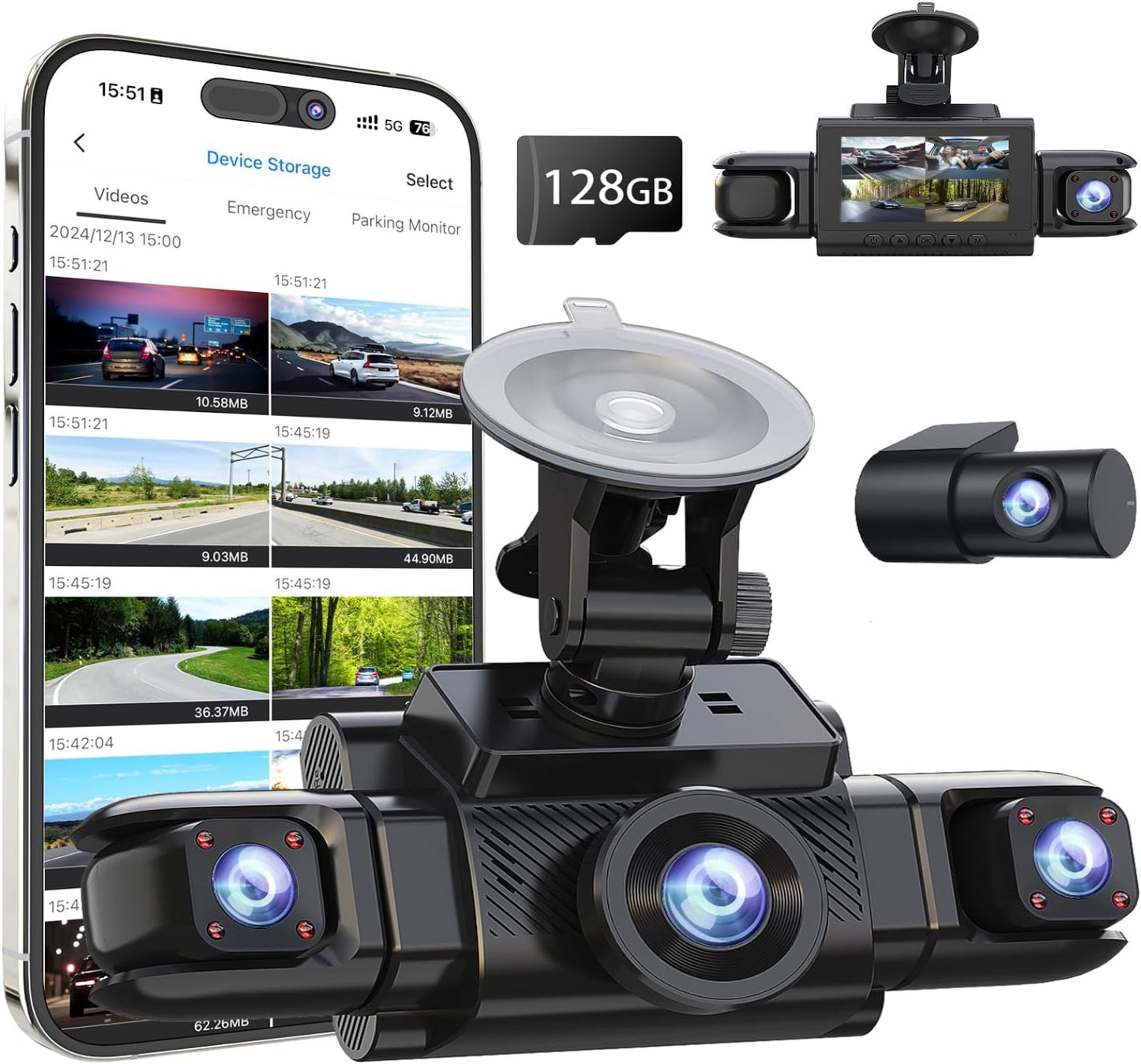 ZMOPO D435 Dash Cam